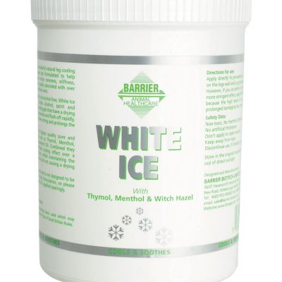 Barrier White Ice