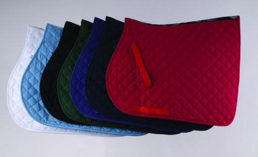 Rhinegold Cotton Quilted Saddlecloth - Image 2