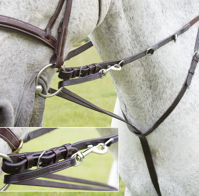 Shires Bib Martingale Attachment - warmwellsaddlery.co.uk